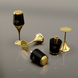 Thiết kế ban đầu Rose Gold frascos de vidrio Para Nước hoa 30ml <span class=keywords><strong>50ml</strong></span> chai nước hoa sang trọng Sản xuất - Product Image 6