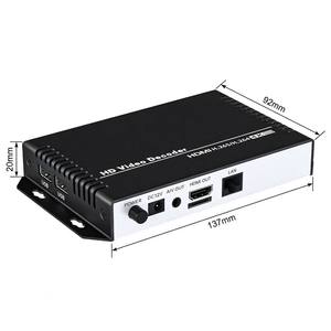 ตัวถอดรหัสวิดีโอฮาร์ดแวร์ UNISHEEN JM2650 4K H.265 RTSP RTMP UDP เป็น HDMI CVBS พร้อมรีโมทคอนโทรลสำหรับเครื่องเล่นสื่อสด - Product Image 6