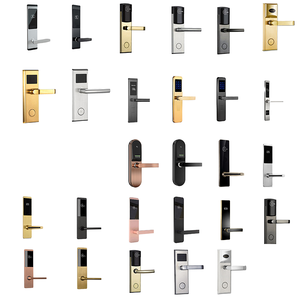 Serrure de porte en acier inoxydable avec système numérique RF100, logiciel de gestion hôtelière, encodeur de carte mémoire, clé mécanique de secours, grade B - Product Image 1