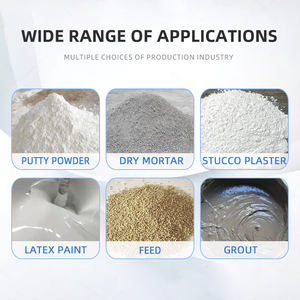 3トンパテ粉末セメント接着剤セラミックタイル接着剤ミキサー石膏壁コーティングミキサー機自動ドライモルタルミキサー - Product Image 2