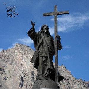 BLVE exterior grande Metal fundición bronce Jesús Cruz escultura cobre cristiano religioso <span class=keywords><strong>Dios</strong></span> estatua para <span class=keywords><strong>Iglesia</strong></span> - Product Image 5