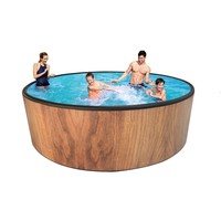 Nouvelle plate-forme gonflable durable de piscine profonde de piscines de point de chute pour des adultes