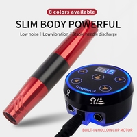 Nouveau maquillage Permanent Machine à tatouer stylo Microblading ensemble de pistolet à sourcils avec puissance de tatouage ensemble de pistolet à tatouer rotatif professionnel
