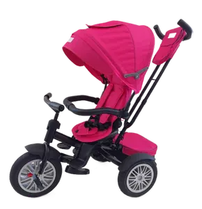 OEM Luxus-Babyfahrt auf Fahrrad Dreirad Kinder-Drei-Rad 4-in-1-Baby-Dreirad