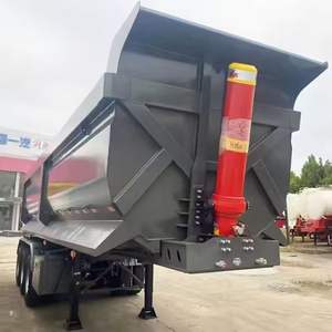 Camion semi-benne à benne basculante en U, neuf, automatique, diesel, robuste, à 3, 4 ou 6 essieux, vente directe usine à prix compétitifs - Product Image 2