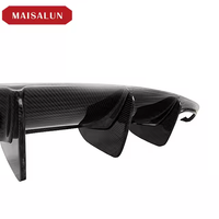 Pièce d'auto W204 C63 Diffuseur arrière en fibre de carbone pour Mercedes Benz Classe C W204 Pièce de voiture