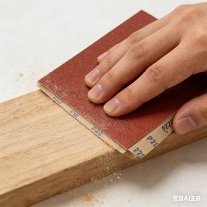 RODE MASSA SCHUURPAPIER voor HOUTPOLIJST - Product Image 6