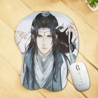 Tapis de souris en silicone personnalisables avec repose-poignet antidérapant, design sexy et esthétique