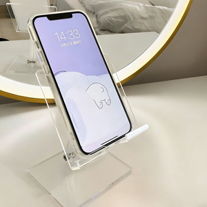 Supporto per Telefono in Acrilico Quadrato, Completamente Pieghevole, Design Piatto, Porta Cellulare per Streaming Live, Regalo Aziendale - Product Image 5