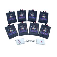 GLITTERFIRE Q08 Système de Tir de Feux d'Artifice sans Fil Moderne avec Télécommande, Allumeur de Ballons et de Bulles pour Festivals, Équipement de Scène et de Mariage