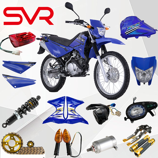 Yamaha XTZ125 Motorcycle Accessories Spare Parts Sales for China SVR