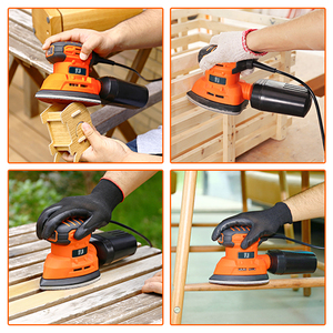 <span class=keywords><strong>Lijadora</strong></span> Eléctrica <span class=keywords><strong>con</strong></span> Cable 230V, <span class=keywords><strong>Lijadora</strong></span> de Detalles para Bricolaje <span class=keywords><strong>con</strong></span> Caja Recolectora de Polvo, 130W, OEM de Fábrica - Product Image 4