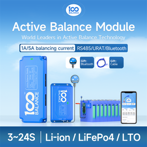 ตัวปรับสมดุลอัจฉริยะ Smart BMS Balancer 3S ~ 24S 1A สำหรับแบตเตอรี่ LFP Li-ion LTO พร้อม UART RS485 BT APP - Product Image 2