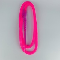 Fabrication chinoise de pièces à fumer colorées de haute qualité, tuyau de chicha en plastique jetable, longueur 1,8 mètre