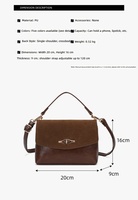 Tas Selempang Wanita Terbaru Anti Air Bahan Polyester, Model Bahu Terbuka, Desain Elegan untuk Wanita Muda, ODM OEM