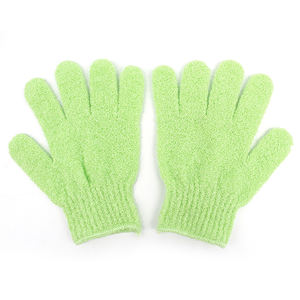 Gloway vendita calda Body Scrubber guanto da bagno in Nylon guanti esfolianti personalizzati guanti da bagno guanti esfolianti per doccia - Product Image 6
