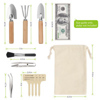 7/12/16 pcs mini set di attrezzi manuali da giardinaggio attrezzi da giardinaggio piantagione succulenta giardinaggio paesaggio Set di attrezzi per piante in vaso