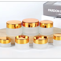 Vente en gros de pots en verre pour crème avec couvercle, de 5 à 100 g, pour crème, emballage pour soins de la peau