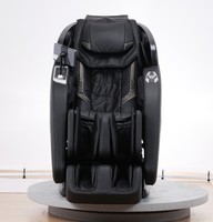 Silla de Masaje Zhouqi de Nuevo Diseño con Rodillos 3D, Gravedad Cero, Control por Voz con IA, Audio Bluetooth y Pantalla LCD