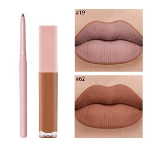Set di 20 Lucidalabbra Liquidi Opachi Vegani di Alta Qualità, Impermeabili, Non Appiccicosi, Lunga Durata, Cruelty-Free, in Tonalità Nude Rosa - Product Image 5