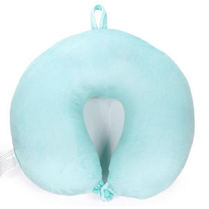 Coussin de <span class=keywords><strong>voyage</strong></span> 2-en-1 en peluche pour chien, oreiller de cou pour <span class=keywords><strong>avion</strong></span>, coussin de sommeil pour adultes, essentiels d'aéroport, oreiller de <span class=keywords><strong>voyage</strong></span> pour bagages - Product Image 4