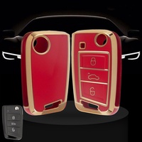 Dernière Nouveauté : Coque de Protection de Clé de Voiture de Luxe à 3 Boutons en TPU Polo – Housse de Clé Premium pour Accessoires Automobiles