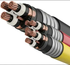 UL 1072 Standard 1/C Cu 15KV 133% EPR Insulation PVC Sheath MV-105 Power Cable