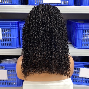 Peluca <span class=keywords><strong>de</strong></span> Cabello Humano, 9 Estilos <span class=keywords><strong>de</strong></span> Rizos, Densidad 250, Color 1B, <span class=keywords><strong>de</strong></span> 10 a 30 Pulgadas, Teñible, Disponible en Stock, Venta al Por Mayor Directo <span class=keywords><strong>de</strong></span> Fábrica - Product Image 1