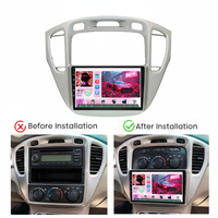 Autoradio Qualcomm 9 pouces 6+128 Go avec écran partagé, prise USB, prise en charge Carplay, 4G, GPS intégré, WiFi, Bluetooth