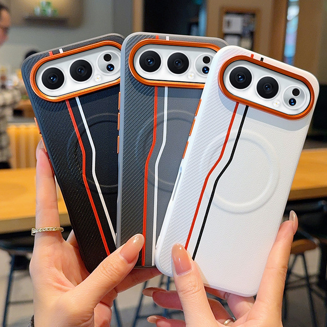 Faux Leather Phone Case Cloth Texture Silicone Phone Cover for Honor Magic 8 Pro Air 500 Pro