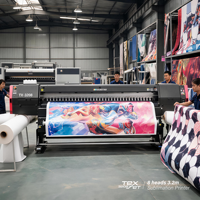 Imprimante à transfert par sublimation de largeur 3200 mm TX-3208 pour 8 têtes d'impression EPSON I3200, application textile