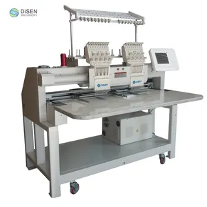 Hot Sale 2 Heads 9/12/15 Needles Dahao Computerized Cap Embroidery Machine with Direct Photo Embroidery