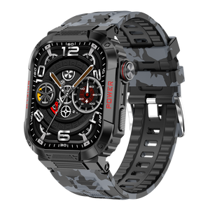 Reloj inteligente para hombres Deportes al aire libre BT Llamada Monitoreo DE SALUD Pantalla de 2,02 pulgadas IP68 Impermeable TK25 Smartwatch para Android iOS - Product Image 5