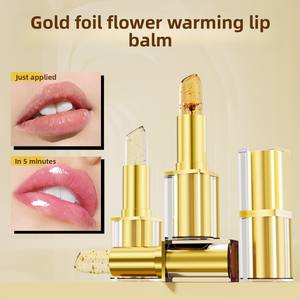 Rouge à lèvres <span class=keywords><strong>hydratant</strong></span> et doux à changement de couleur, effet doré, imperméable et résistant à la transpiration – <span class=keywords><strong>Baume</strong></span> à lèvres très vendu - Product Image 1