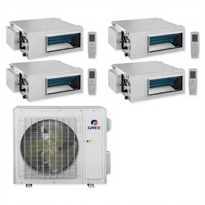 Aire Acondicionado <span class=keywords><strong>Gree</strong></span> AC EU Inverter Split, Sistema de Aire Acondicionado de Frecuencia Variable con Calefacción y Refrigeración, Ahorro de Energía para el Hogar - Product Image 1