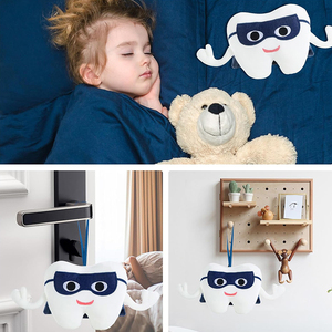 U457 Cute Customizable Embroidered <strong>Tooth</strong> <strong>Fairy</strong> Doll <strong>Pillow</strong> with Pocket Birthday Gifts for Girls and Boys Dental <strong>Tooth</strong> Toy - Product Image 4