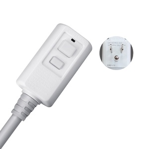 سلك طاقة قياسي أمريكي 1250 وات 125 فولت <span class=keywords><strong>10</strong></span> أمبير 16AWG 18AWG LCDI - Product Image 1