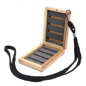 Wholesale wooden fly box To Store Your Fishing Gear 