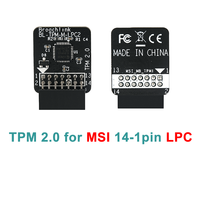 Module de plateforme sécurisée MSI BL-TPM-M-LPC2 14-1 broches SLB9665 TPM2.0 MSI MS-4136, module TPM 2.0 MSI LPC pour PC, mise à niveau WIN11, tests