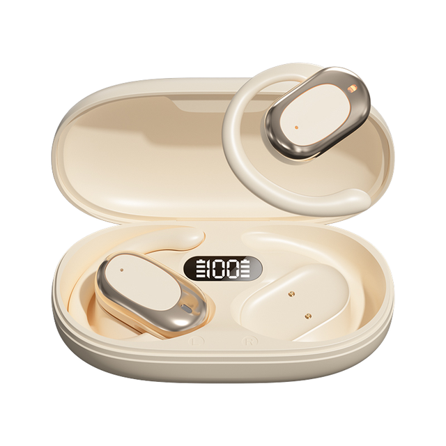 Noise-Canceling Earbuds Open Ear Headset Wireless Headphones OWS Hanging Earphones Air Bone Conduction TWS