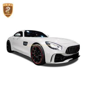 Kit carrosserie en fibre de verre de haute qualité style <span class=keywords><strong>GTR</strong></span> pour Mercedes Benz AMG GT : pare-chocs avant et arrière, ailes, jupes latérales, pièces de spoiler arrière - Product Image 3