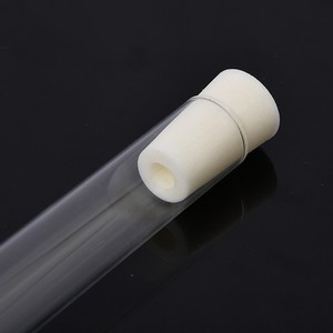 Glass Test Tubes With Silicone <b>Stoppers</b> 18X180 20X200 For Microbial Culture - Product Image 1