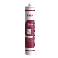 Mastic en silicone neutre pour toit et gouttière en métal transparent résistant aux intempéries