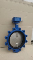 Vanne papillon DN300 Lug Type avec levier en aluminium, PN10/16