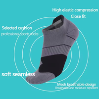 Calcetines Deportivos para Hombre de Alta Calidad, Cómodos y de Secado Rápido, Diseño Moderno de Algodón, Calcetines Deportivos de Tobillo para Hombre
