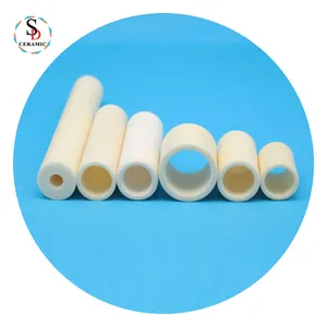 Ceramic Bushing Insulator Alumina Ceramic Thermocouple Tube Pipe Exchange Thermal Bushing Insulator