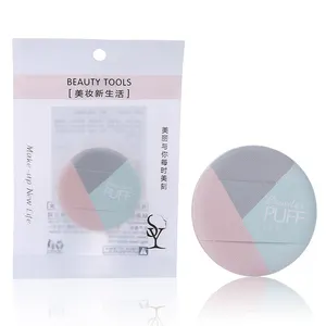 Bán Buôn Dễ Thương Vẻ Đẹp Trang Điểm Sponge Puff Mềm Makeup Powder Foundation Puff Mỹ Phẩm Puff A80085