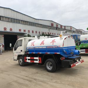 Foton piccoli fogna di aspirazione e la pulizia camion, 3000 litri acque reflue camion per la vendita - Product Image 5