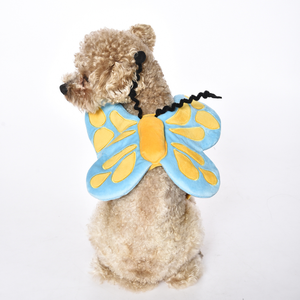 Disfraz de Alas de Mariposa para Mascotas, Disfraz Ajustable para Perros y Gatos, Ropa para Mascotas para Fiestas y Fotos - Product Image 3