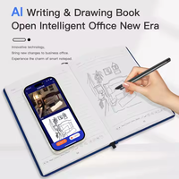Carnet intelligent AI A5 en gros pour entreprise, avec logo personnalisé, couverture rigide, mini-carnet de notes intelligent, papeterie de bureau IA